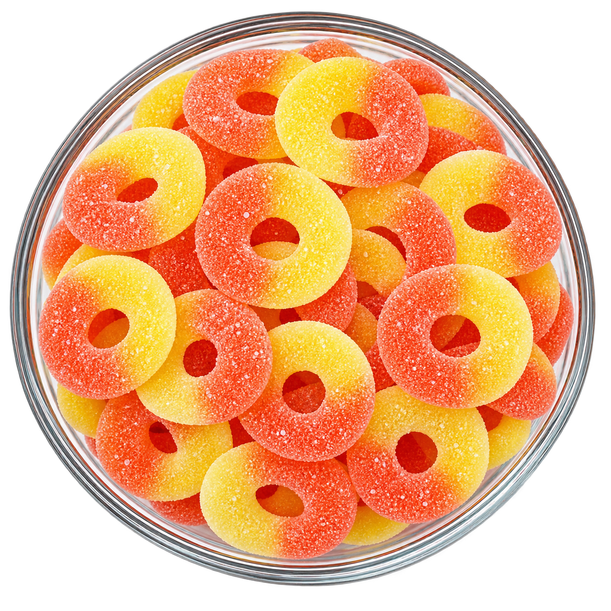 Gummi Peach Rings